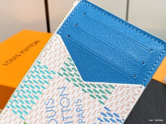 Cheap Card LOUIS Holder-12*8*0.8cm VUITTON Romy 0810